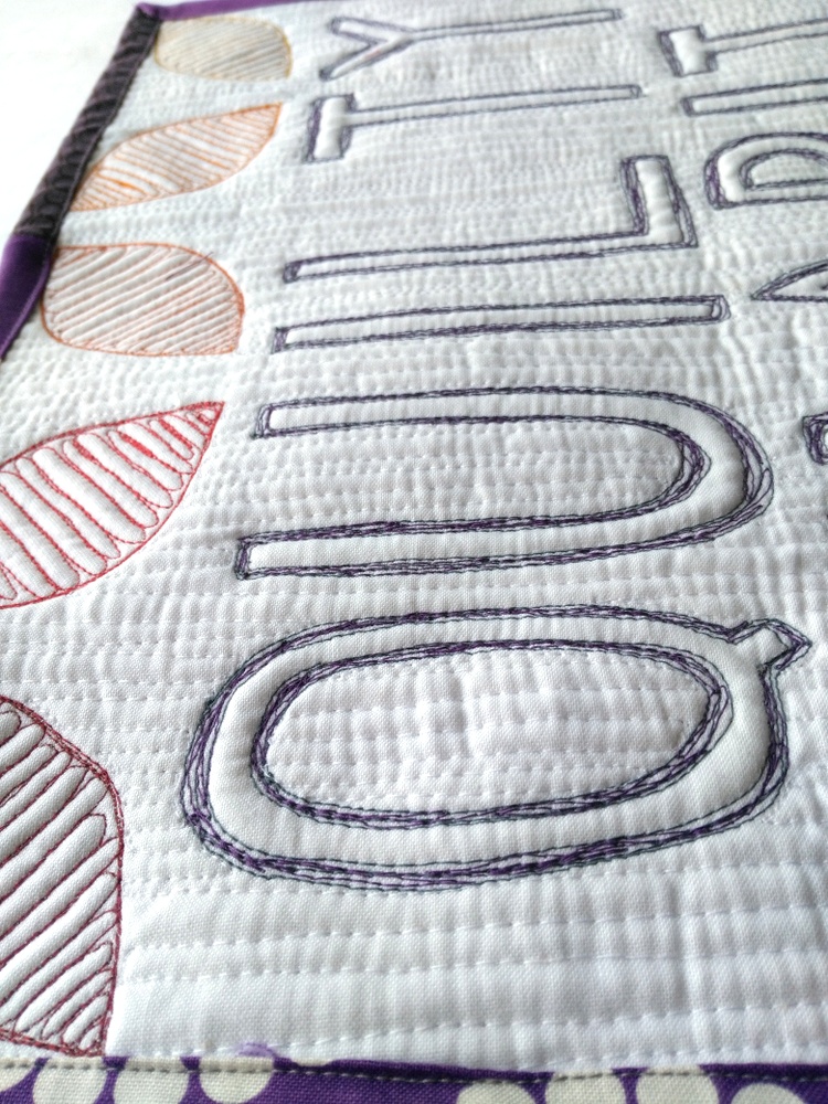 Quilty Habit Wholecloth Quilt Challenge with Renee