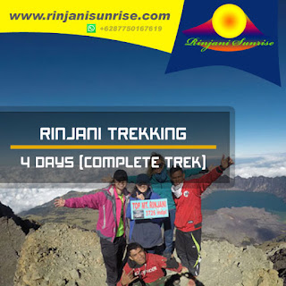 Rinjani Trekking 4 Days (Complete Trek)