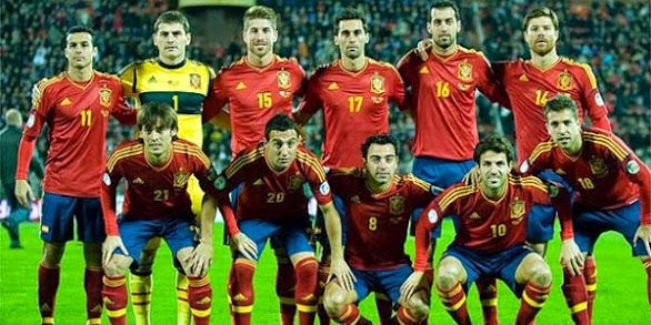 Skuad Timnas Spanyol di Piala Dunia Brazil 2014