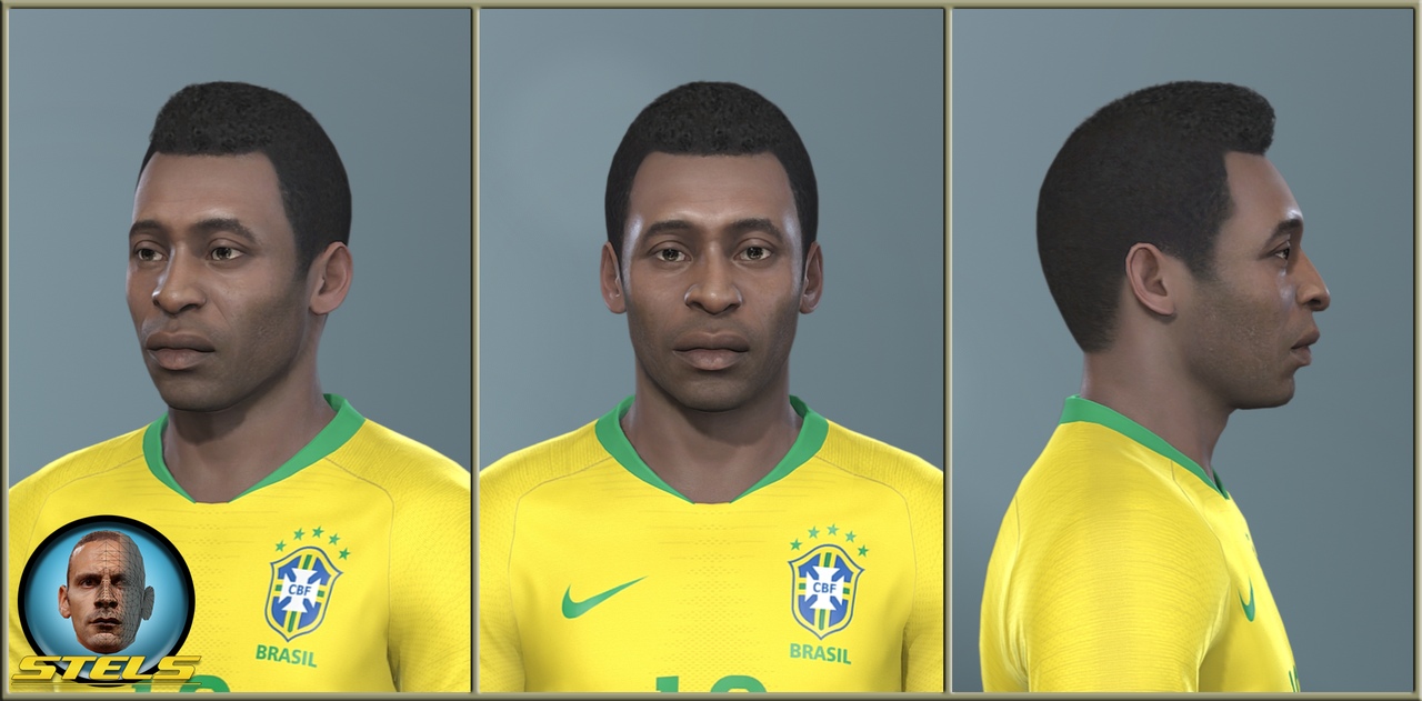 Update, Pes 2019 Faces Pele By Stels | Paqueta Gameplay