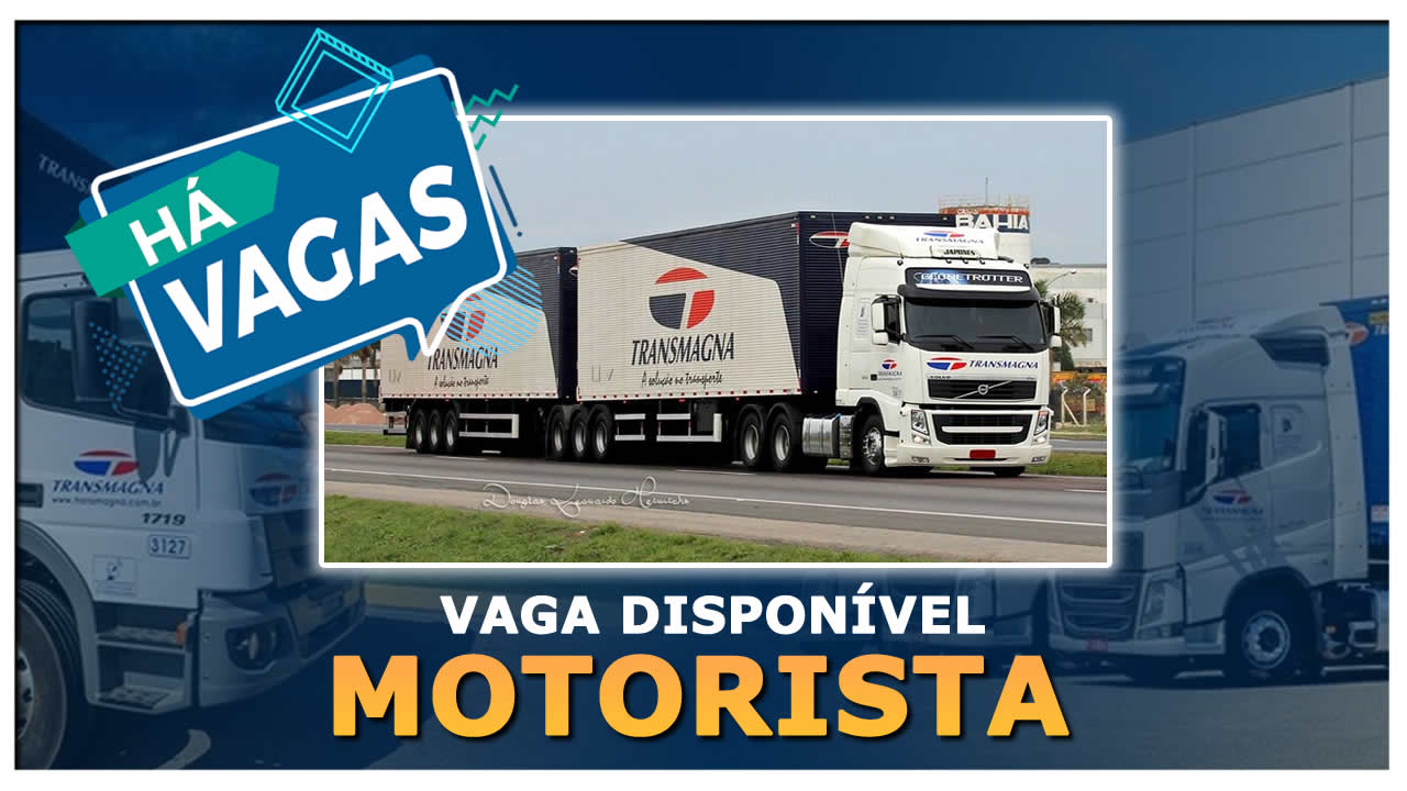 vaga para motorista