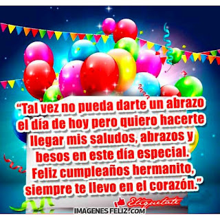 Feliz CumpleaƱos Hermano