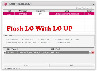 Flash LG with LG UP