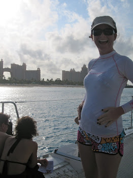 Three months pregnant...Nassau, Bahamas