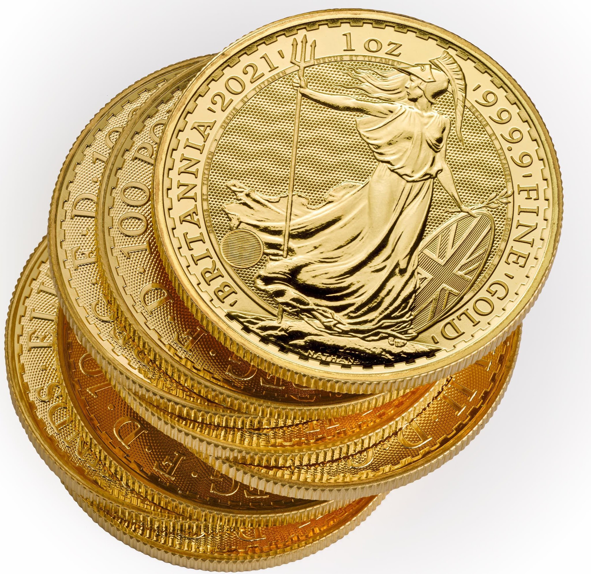 coins and more 1516) "Britannia 2021", United Kingdom The world's most secure Gold and Silver