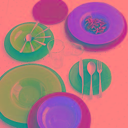 PASARELA FALSA: COLORES EN LA COCINA