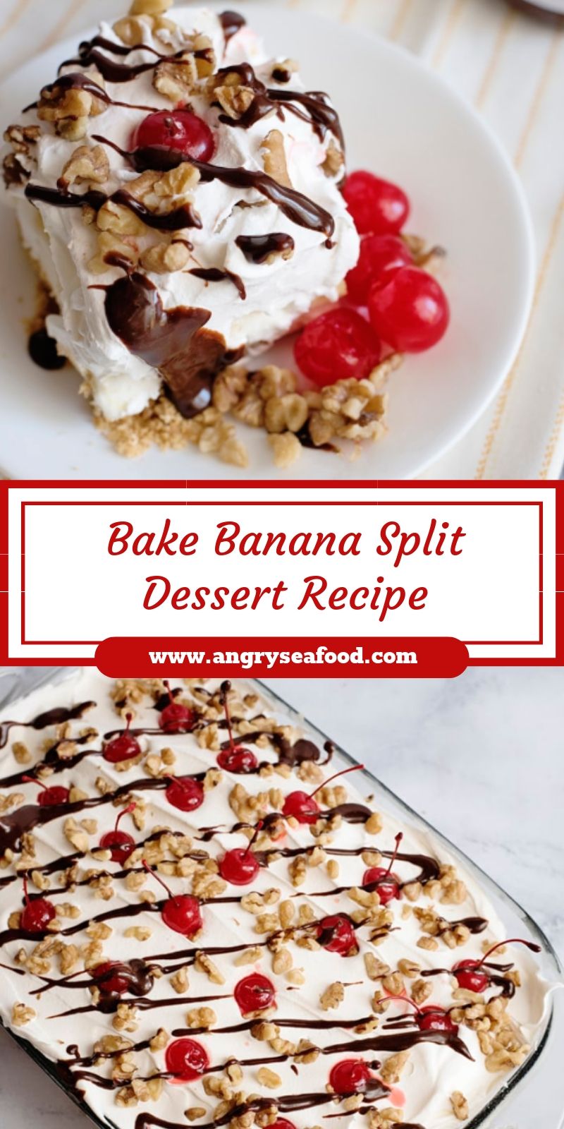 Bake Banana Split Dessert Recipe Bake Banana Split Dessert Recipe