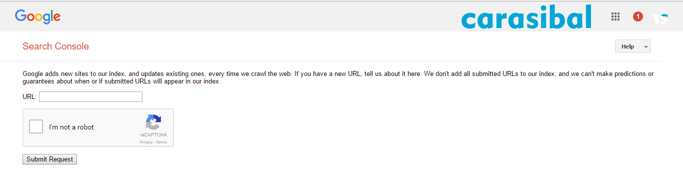 Cara Buat Blog Mudah Temukan Google carasibal Simple Test