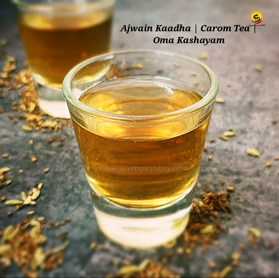 Sweet Spicy Tasty Ajwain kaadha Carom Tea Oma Kashayam