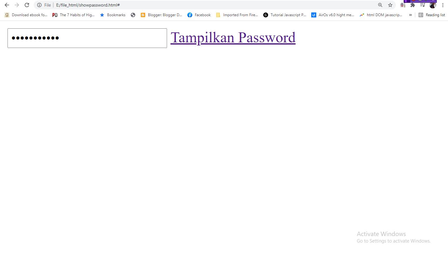 Password js