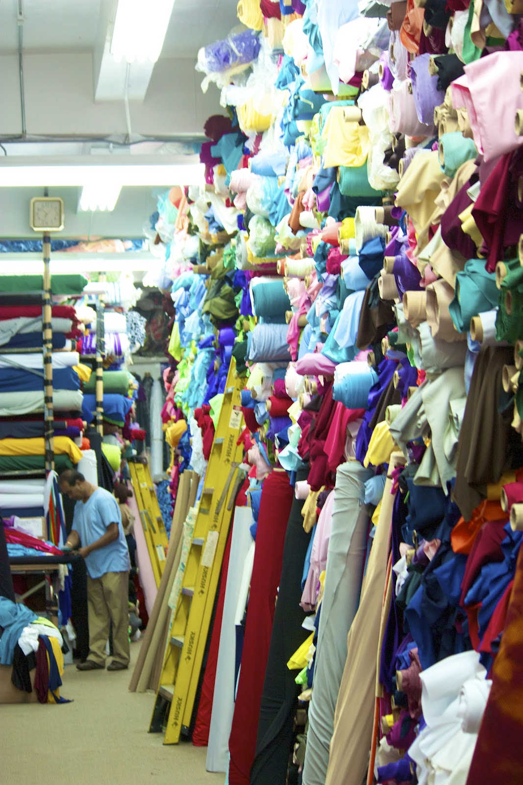 Zaaberry Fabric Shopping, New York City Style