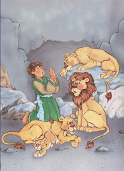 Daniel na cova do leões