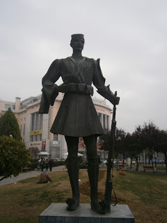 o ανδριάντας του Παύλου Μελά στη Θεσσαλονίκη
