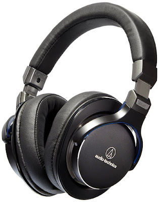 Audio-Technica ATH-MSR7BK Over-Ear High-Resolution Audio Headphones