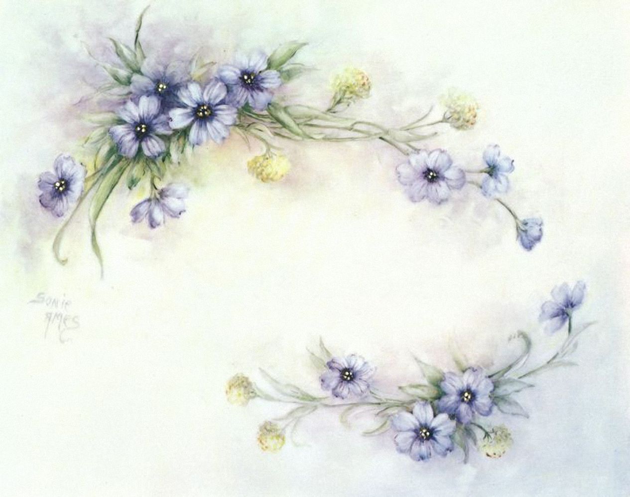 Цветы на сером фоне картинки для декупажа