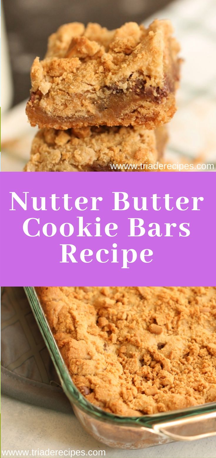Nutter Butter Cookie Bars Recipe