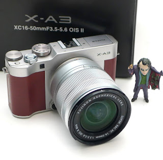 Kamera Mirrorless Fujifilm XA3 Fullset Second Malang