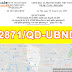 Quyết định số 2871/QĐ-UBND quy hoạch khu dân cư tỉ lệ 1/2000 phường 8 - 9 - 11 quận Gò Vấp