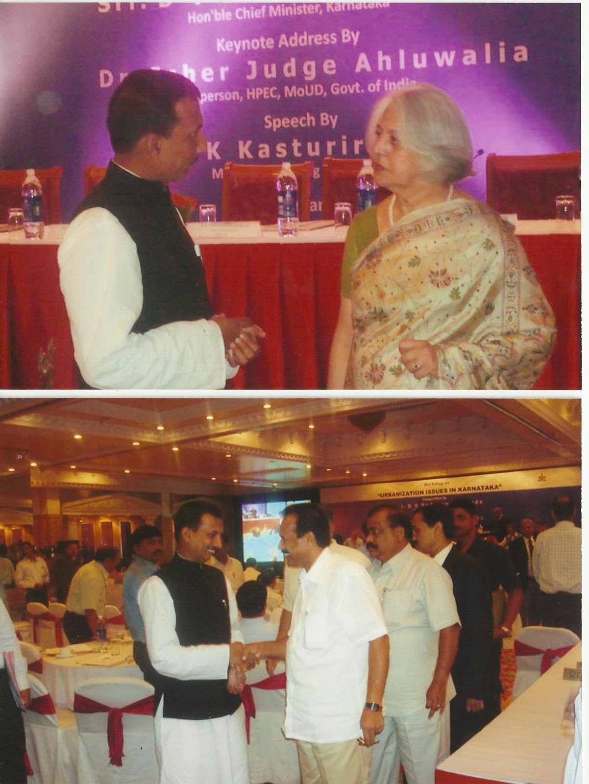 on Urbanization Issues in Karnataka on 5th Nov 2011 Dr.C.R