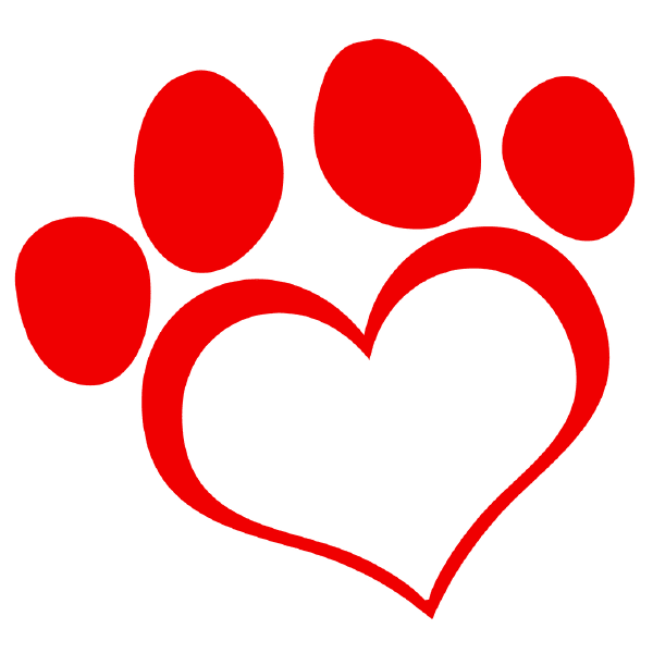 clipart- dog and cat paw prints - photo #36