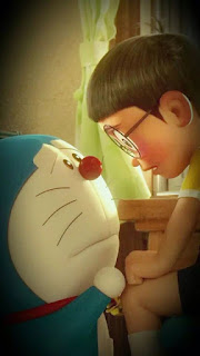 Wallpaper WA iPhone Doraemon 3D kualitas HD 09