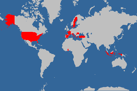 Países que participan