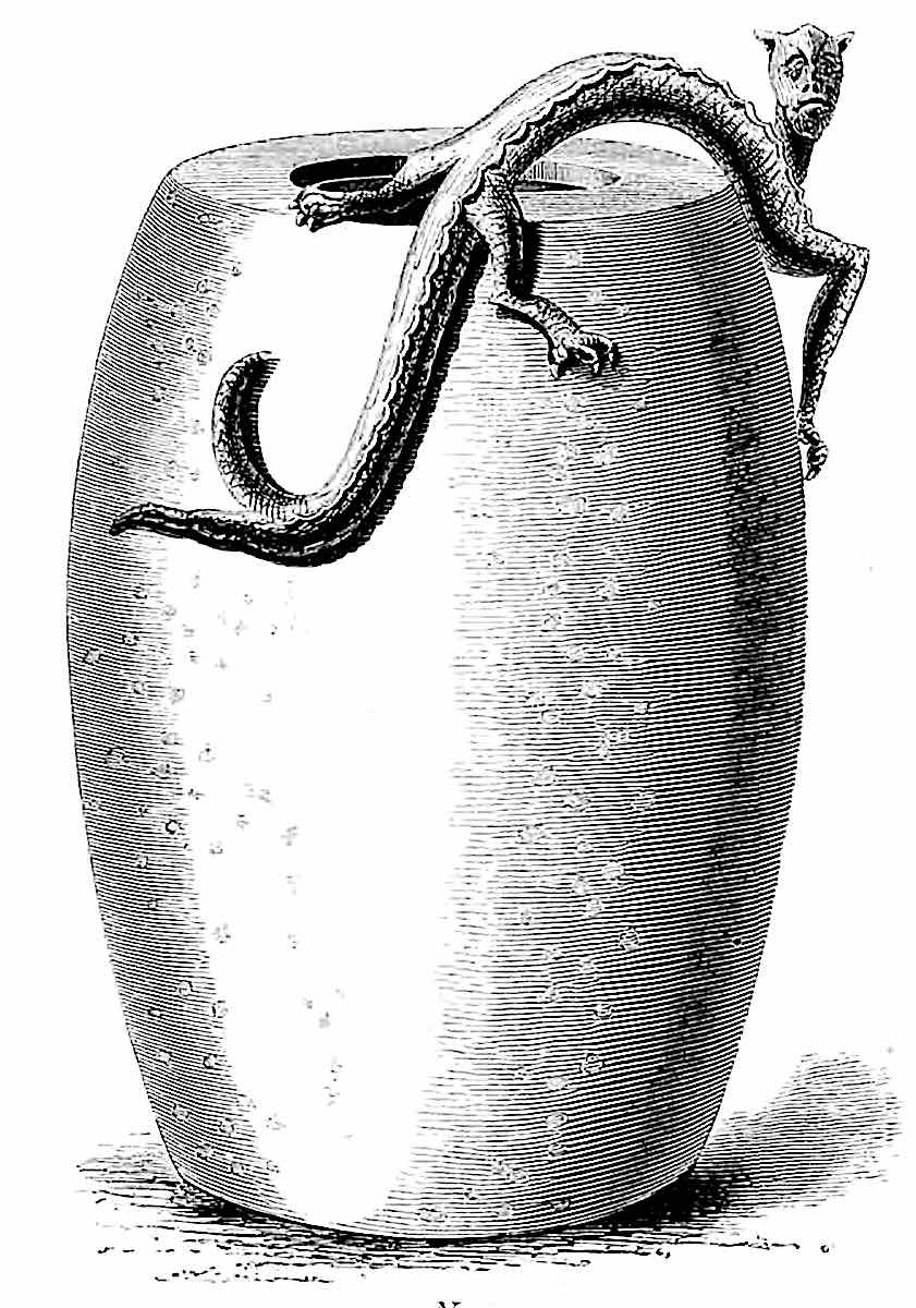1876 decorative porcelain jug a strange 1876 decorative porcelain jug