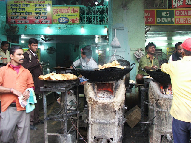 bancarella di samosa