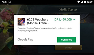 Cara Top Up Voucher Arena Of Valor Menggunakan Pulsa Cara Top Up Voucher Arena Of Valor Menggunakan Pulsa