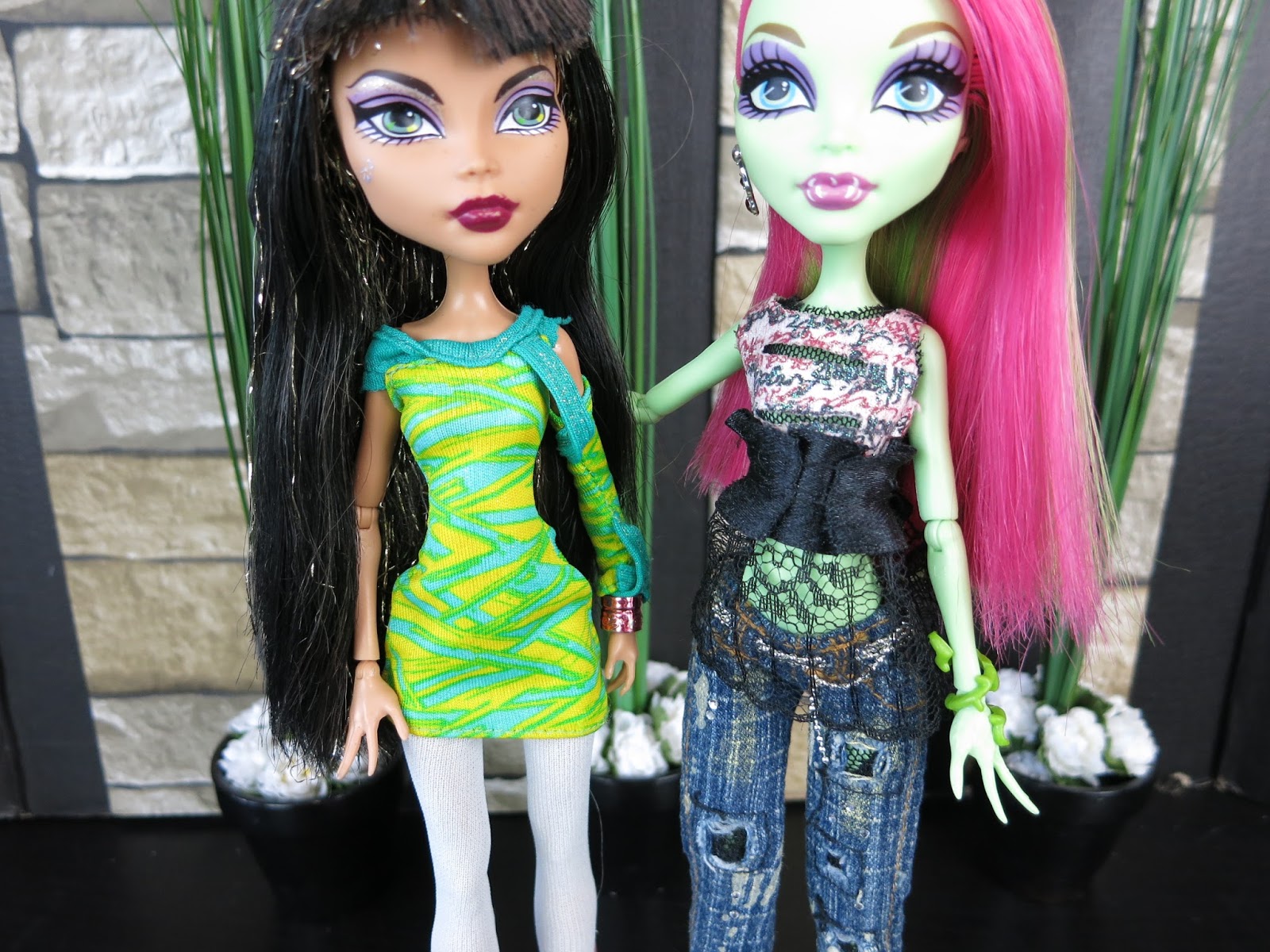 monster high doll green hair