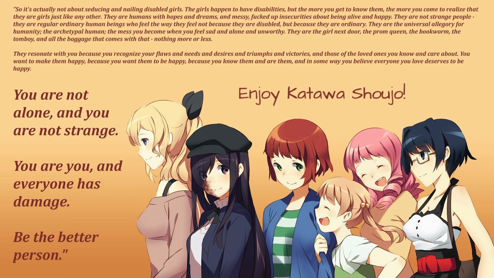 The Bottom Feeder Katawa Shoujo, Sex Stuff in Games, and Choosing What You Are Allowed To