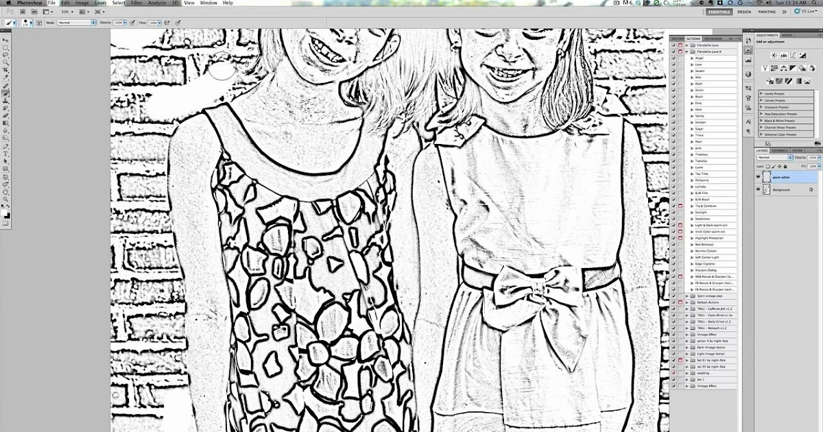 How To Make A Photo Into A Coloring Page ~ Coloring Pages