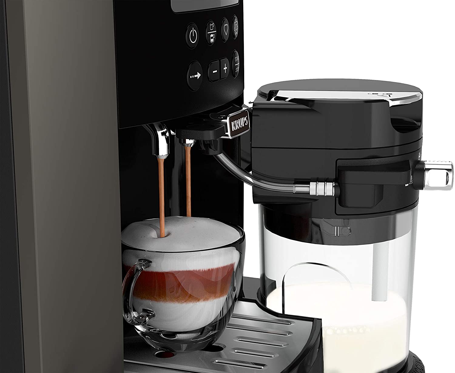 Revisión Amazon Cafetera automática Krups Quattro Force Arabica Latte