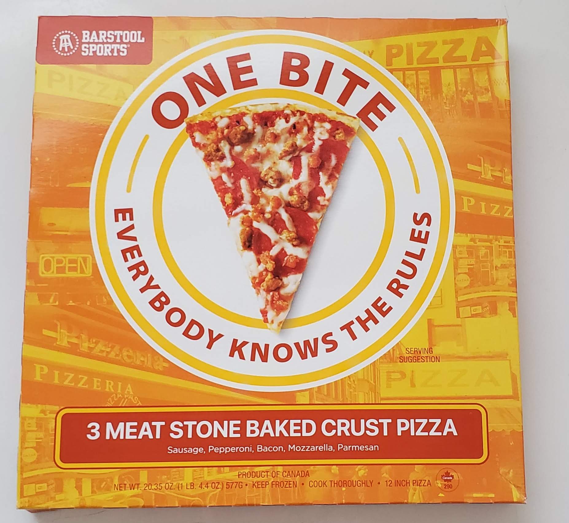 Pizza Geezer: Frozen Pizza Review - One Bite Everybody Knows the Rules