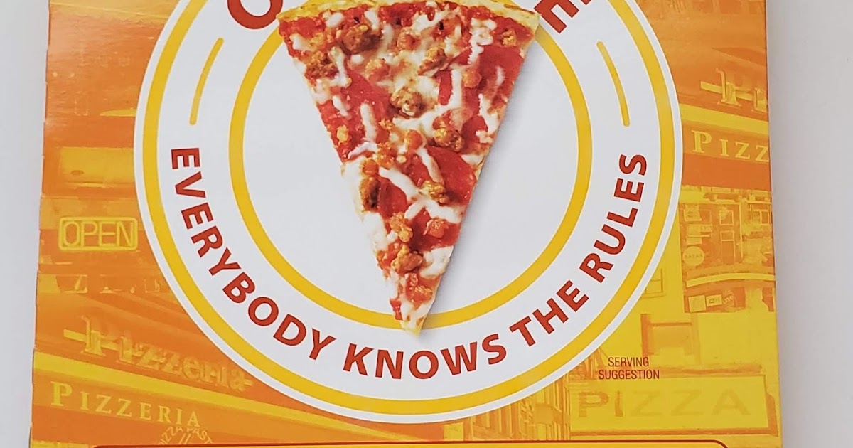 Pizza Geezer Frozen Pizza Review One Bite Everybody Knows the Rules