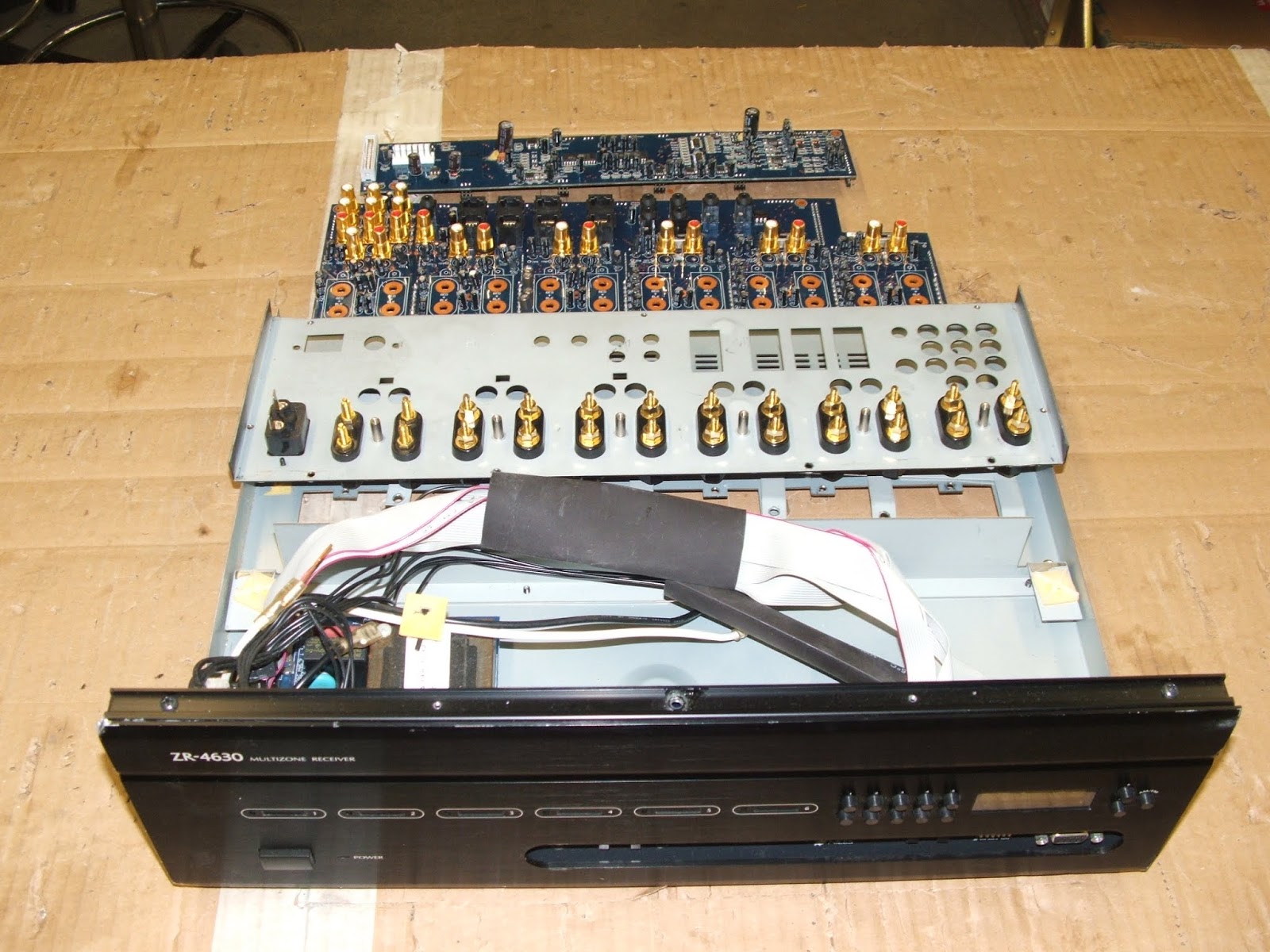 My Commentary and Technical help: Niles ZR 4630 tear down and rebuild
