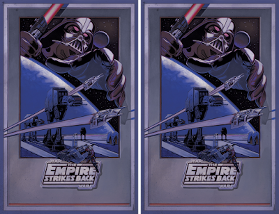 Star Wars: The Empire Strikes Back Foil Screen Print by Lawrence Noble x Bottleneck Gallery