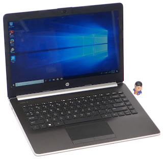 Laptop HP 14-cm0091AU AMD A4-9125 Bekas