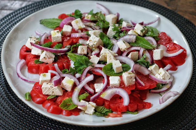 Mediterranean Tomato Feta Salad
