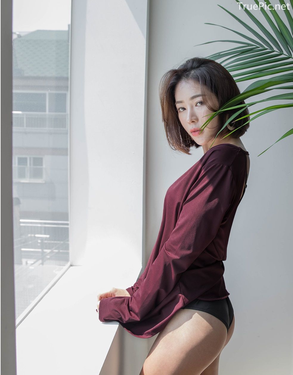 Korean model and fashion - An Seo Rin - Swimwear studio photoshoot - Picture 33