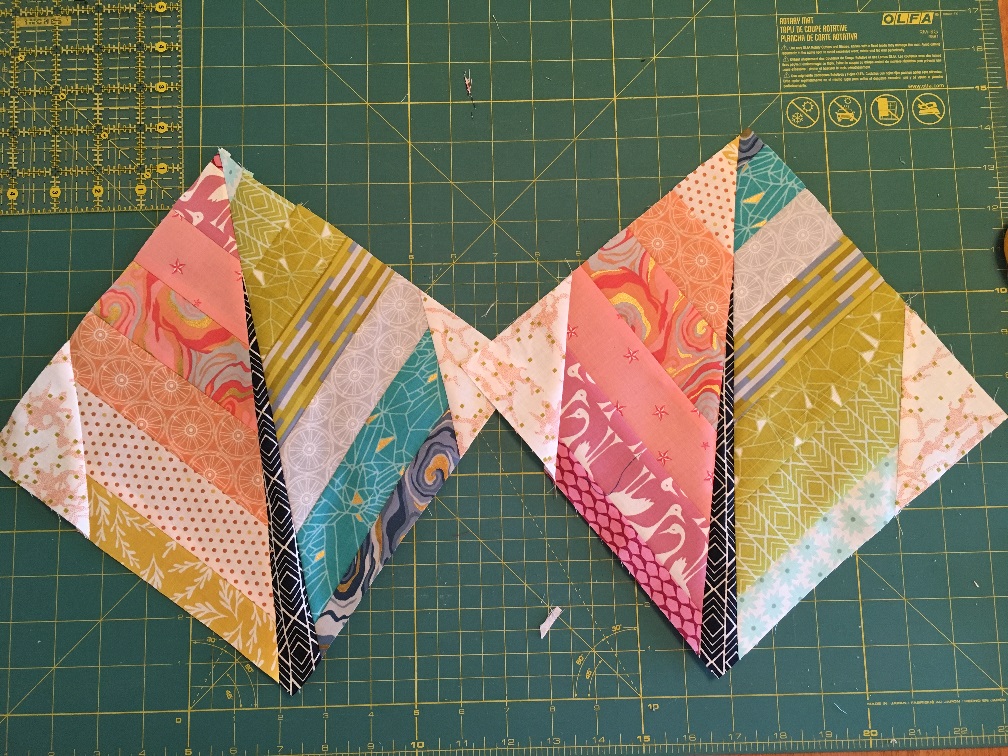 Leaf (feather) Quilt Block Tutorial The Intrepid Thread