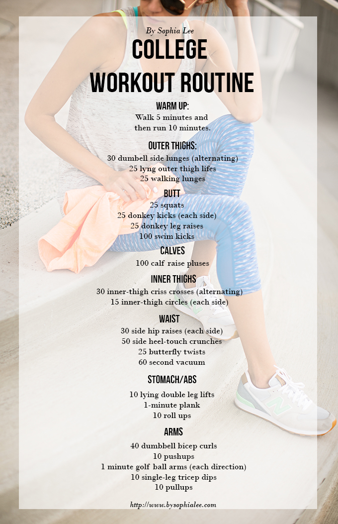 College Workout Routine