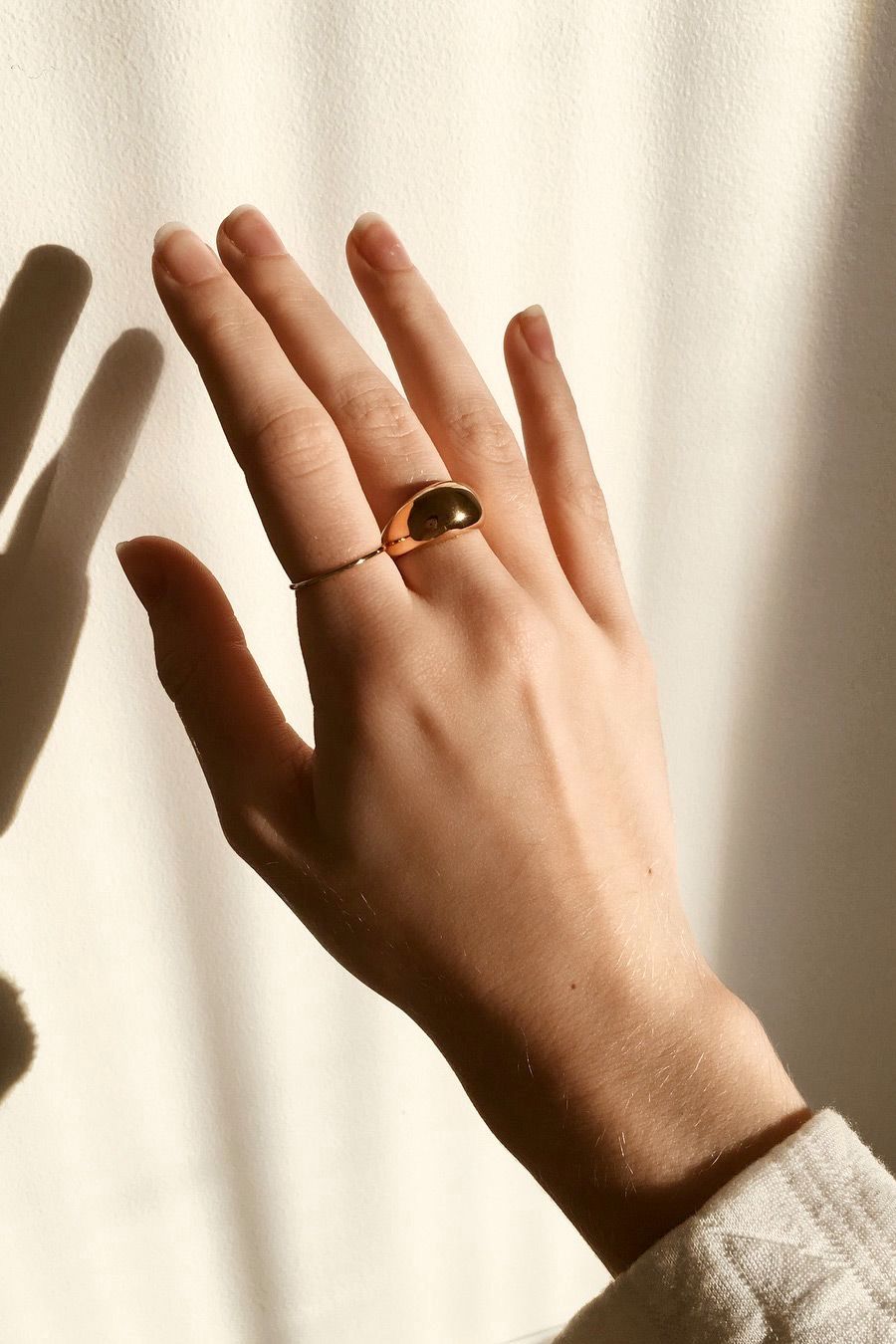 I Can't Get Enough of Minimalist Dome Rings