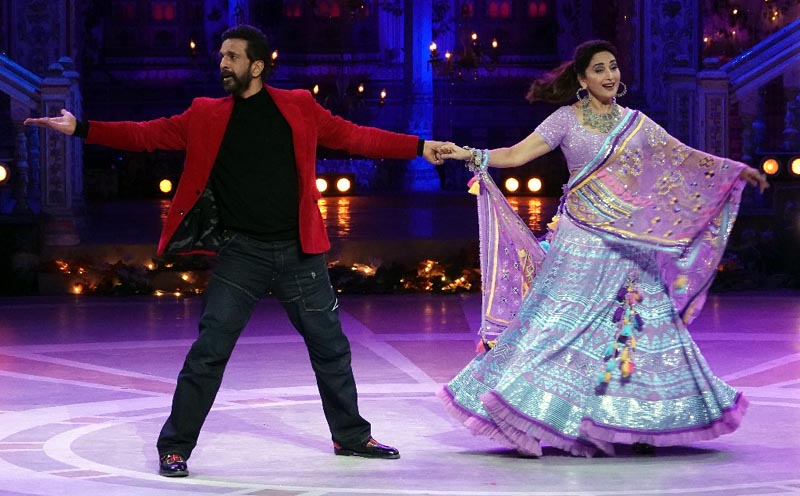 Madhuri Dixit and Javed Jaffrey reunite after a decade on COLORS Dance Deewane