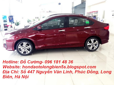 Bán xe Honda City 2017 CVT giá ưu đãi- LH: 096 1814 836