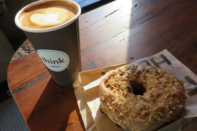 High Line Coffee recommendation: Think Coffee and doughnut in New York City near the High Line
