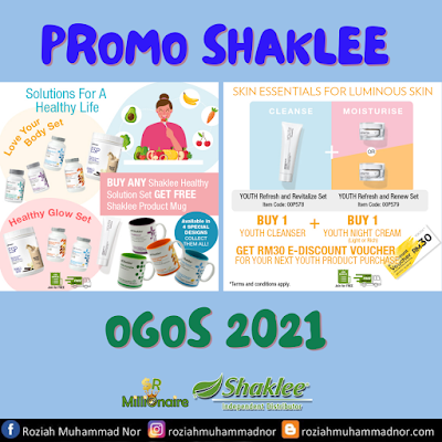 Promosi Shaklee Ogos 2021