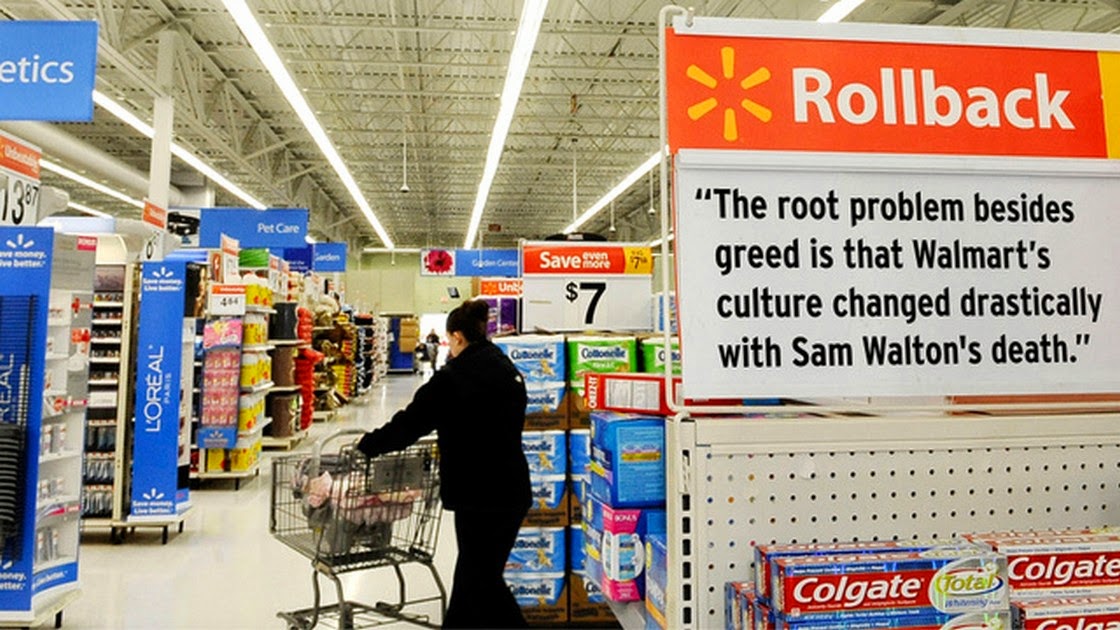 Acerbic Politics Wal*mart a little bit of history