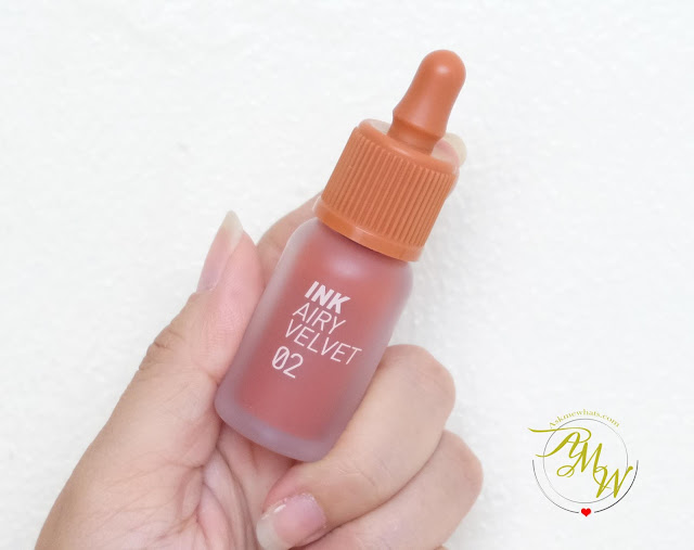 a photo of PeriPera Ink Airy Velvet 02 Review by Nikki Tiu of askmewhats.com