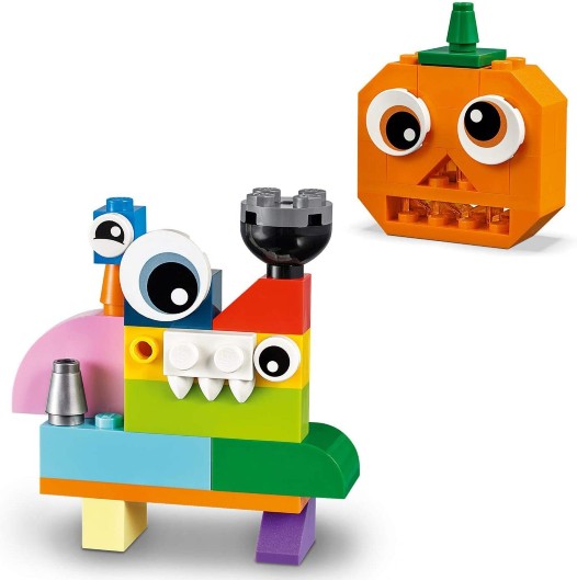 Cosas hechas con juego de construccion lego, calabaza de lego